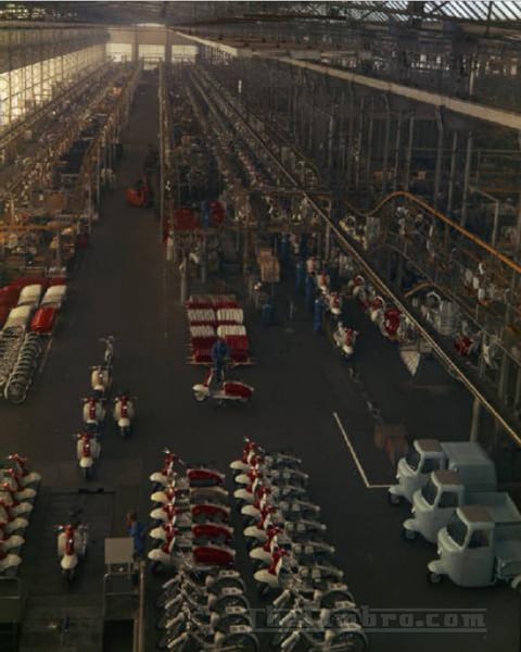 Production line · October 1958