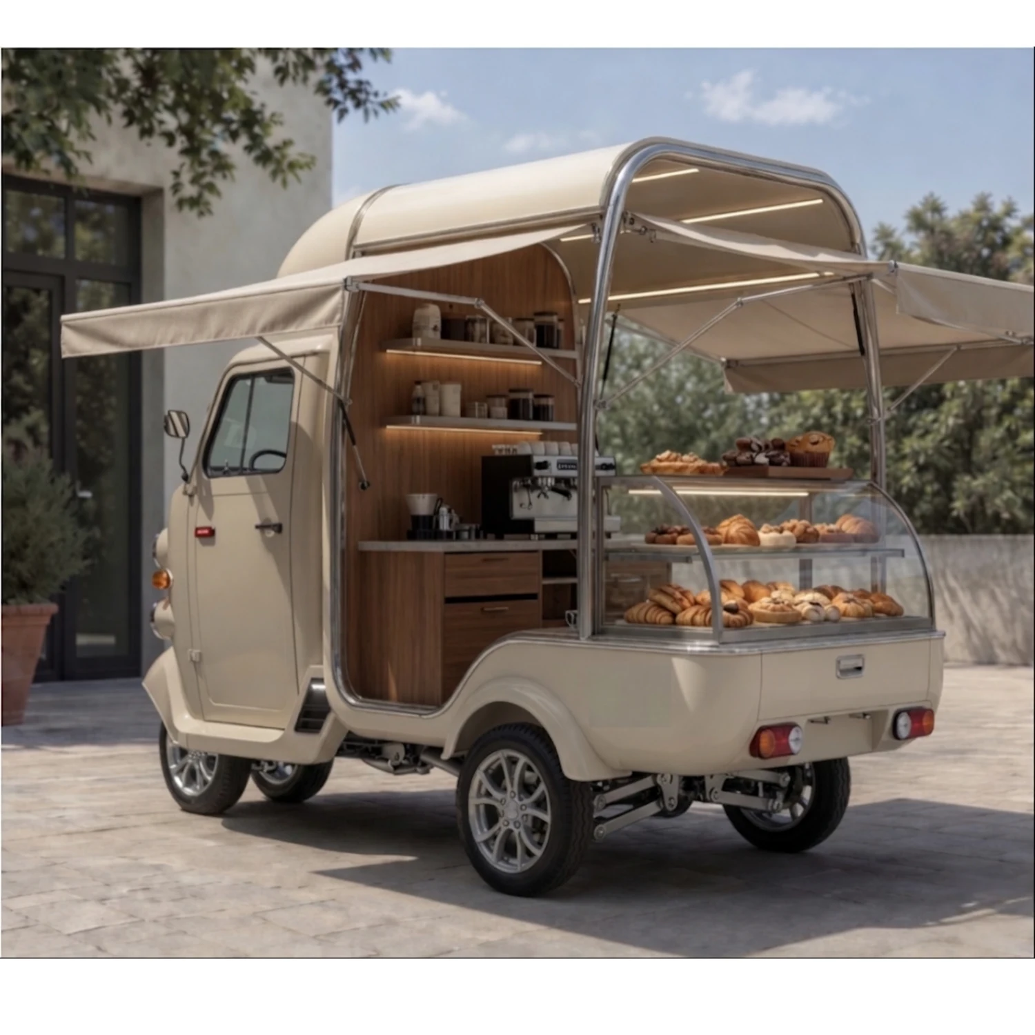 Lambro Vento Café — open mobile espresso bar